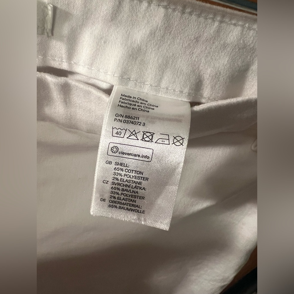 H&M White Women's Pants - Picture 3 of 4